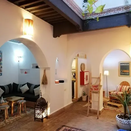 Charmant Riad Pour Familles Ou Groupes - Dar Mama Essaouira Exterior foto